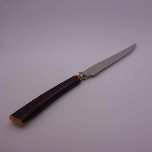 Vintage Glo-Hill Stainless Steel Made in Canada Fork and Knife Set with Box - Picture 4 of 15